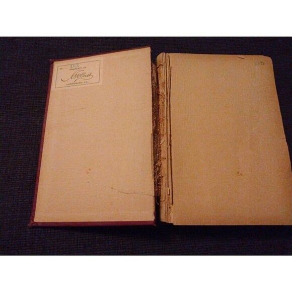 Kidnapped Robert Louis Stevenson Geo. M Hill Co. Chicago Antique - Picture 4 of 10